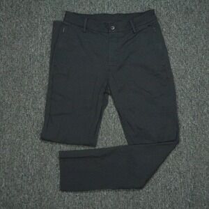 Birddogs‎ Pants Mens 30x30 Gray Blue Stretch Chino Zip Pockets Trouser Lined